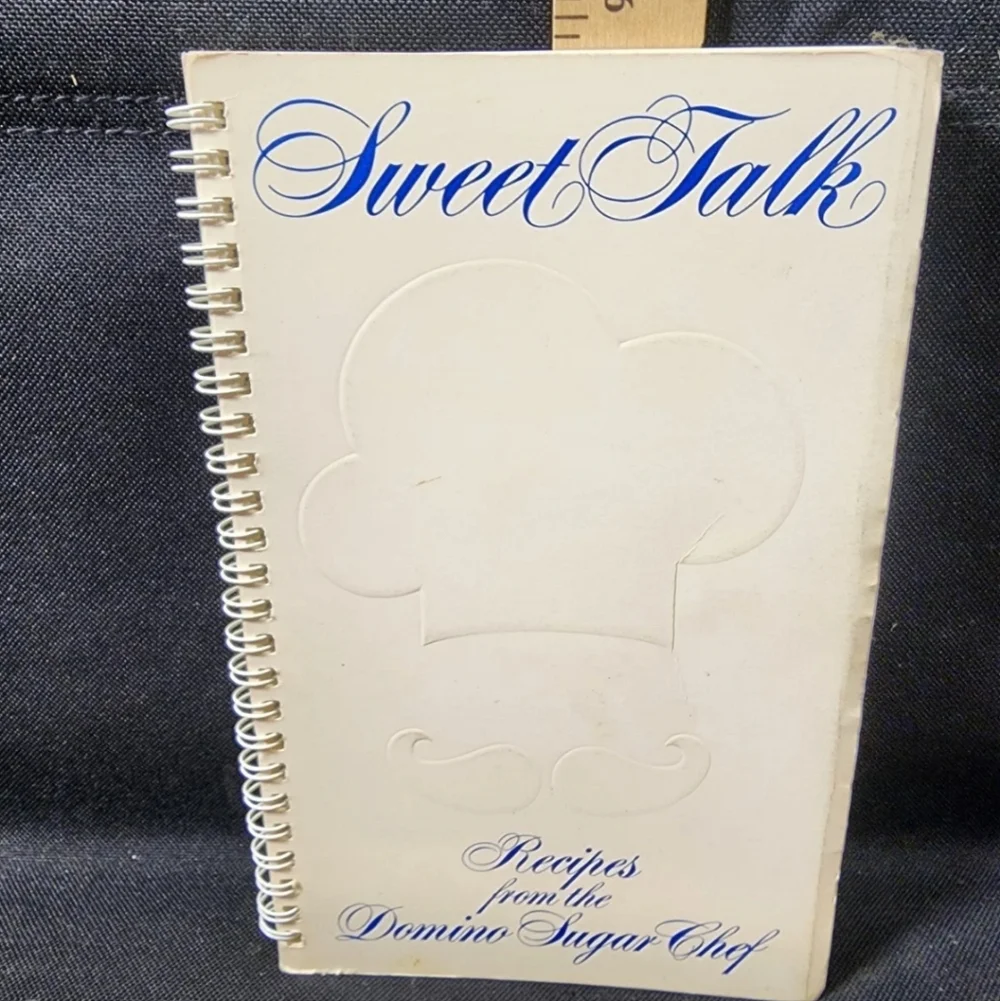 Vintage Cookbook Domino Sugar Company Sweet Talk Used Complete